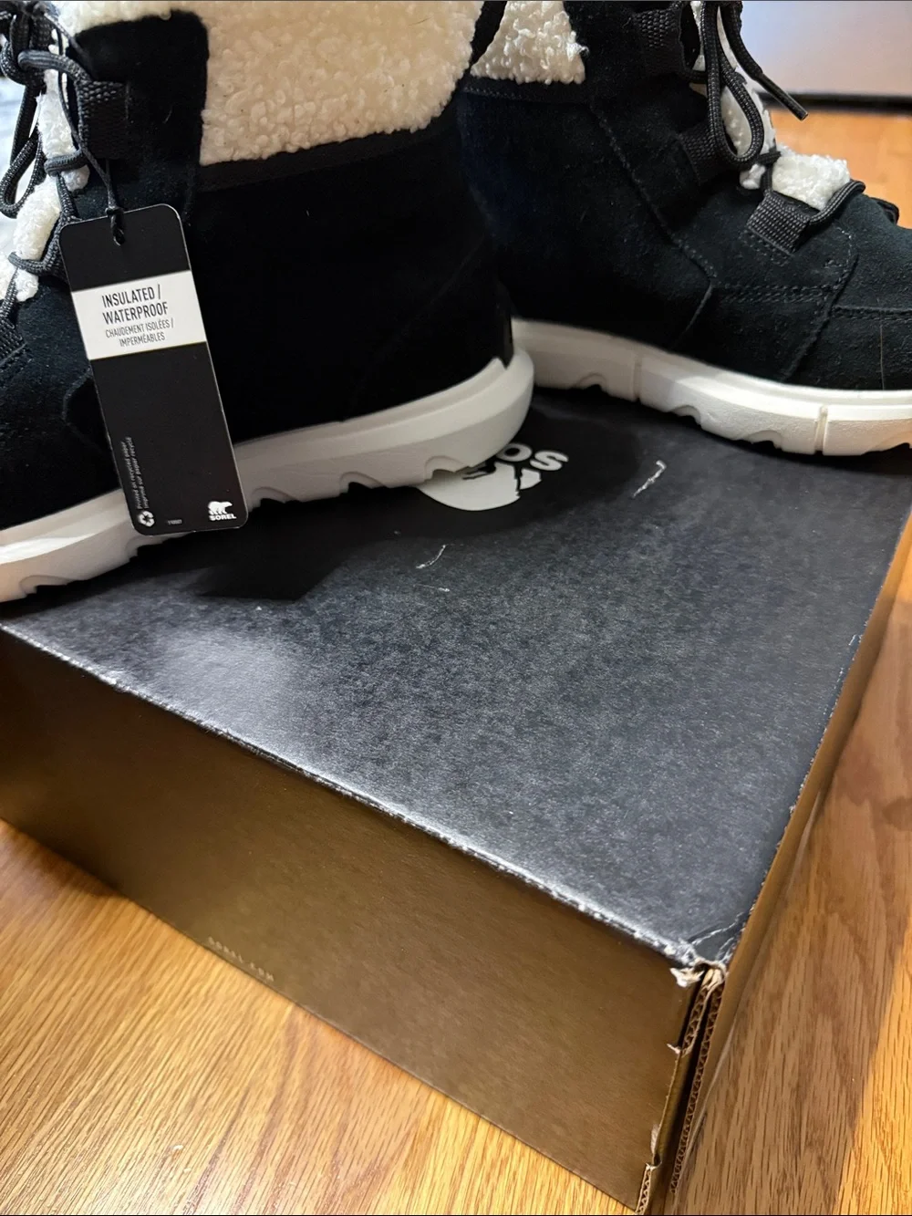 Sorel Explorer II Carnival Cozy Black 9